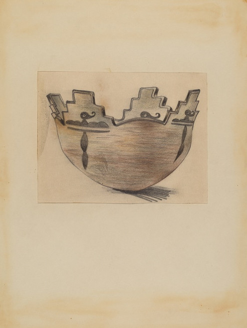 Digital Print - Ceremonial Bowl by Michael Trekur