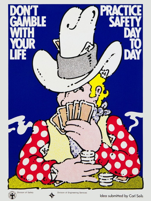 Digital Print - Don't gamble with your life by National Institutes of Health