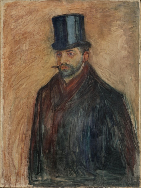 Digital Print - Julius Meier-Graefe by Edvard Munch