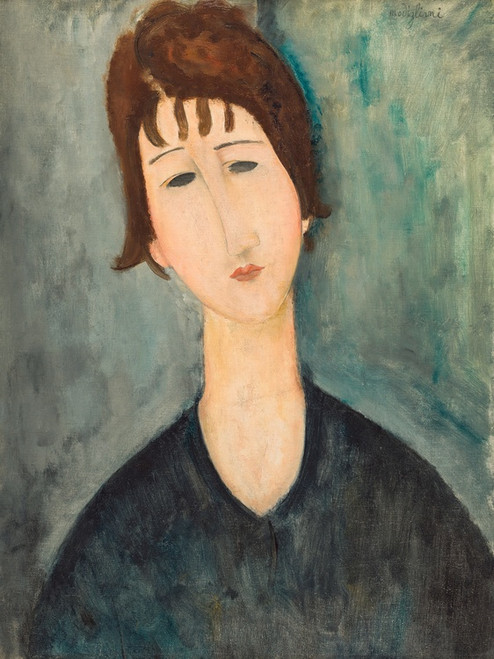 Digital Print - A Woman by Amedeo Modigliani