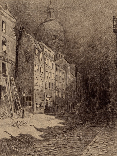 Digital Print - Abandoned London by Henrique Alvim Corra
