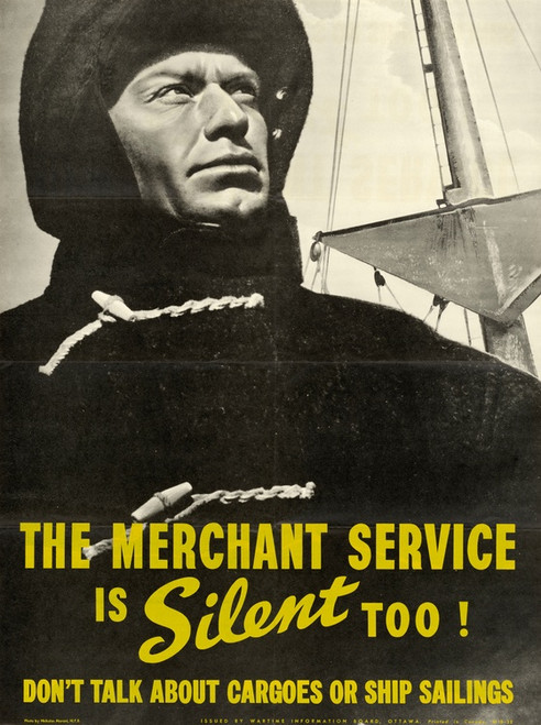 Digital Print - The Merchant Service is Silent Too! by Nicholas Morant