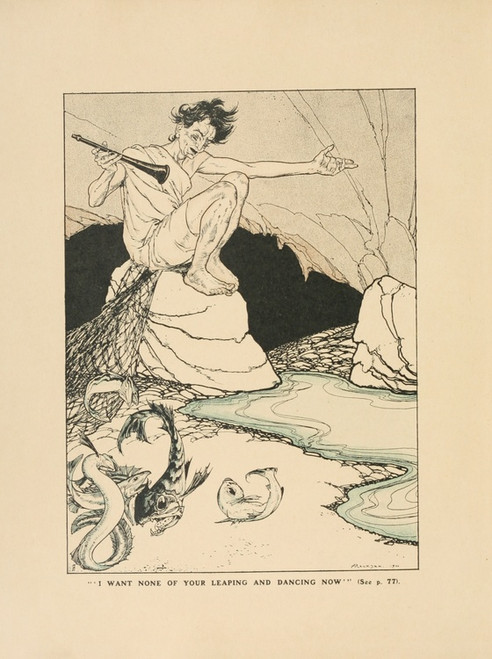 Digital Print - I Want None Of Your Leaping And Dancing Now by Arthur Rackham