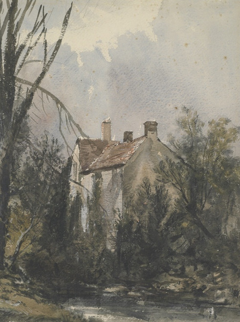 Digital Print - The old mill by William James Mller