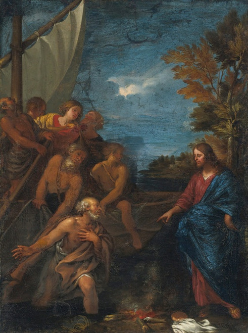 Digital Print - The Third Appearance Of Christ by Giovanni Bonatti