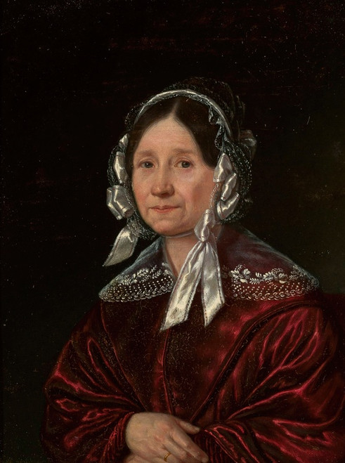 Digital Print - Portrait of Teresa Kicka by Jzef Simmler