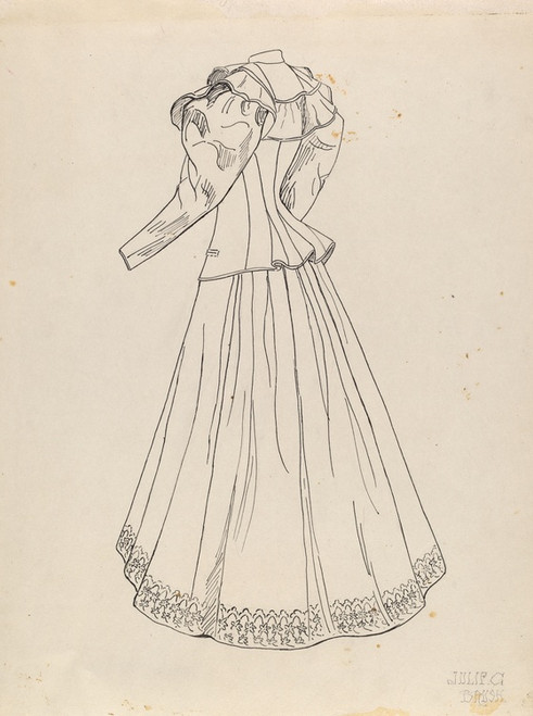 Digital Print - Dress by Julie C. Brush