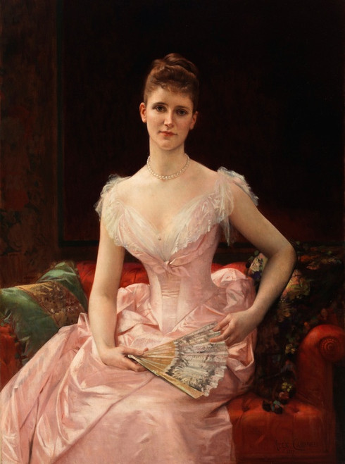 Digital Print - Olivia Peyton Murray Cutting, Wife Of William Bayard by Alexandre Cabanel