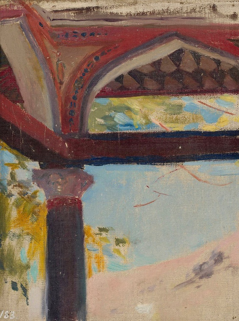 Digital Print - Fragment of summer house of Maria Potocka in Bakhchisaray. From the journey to Crimea by Jan Cigliski