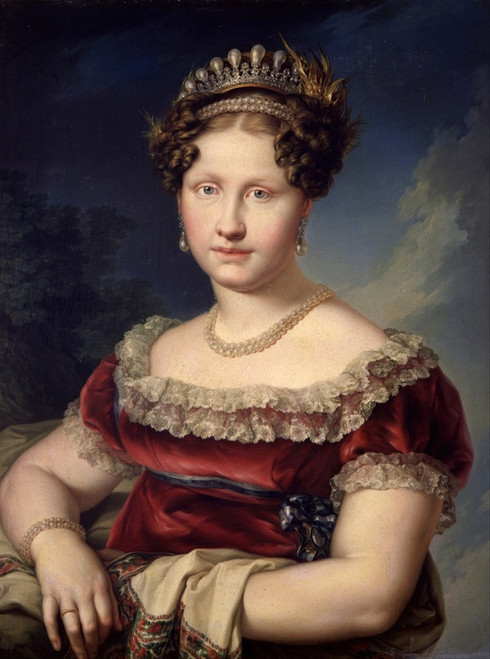 Digital Print - Luisa Carlota de Borbn-Dos Sicilias by Vicente Lpez Portaa
