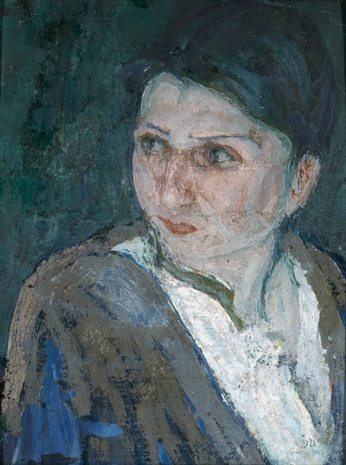 Digital Print - Head of a Woman in Jerusalem by Henry Ossawa Tanner