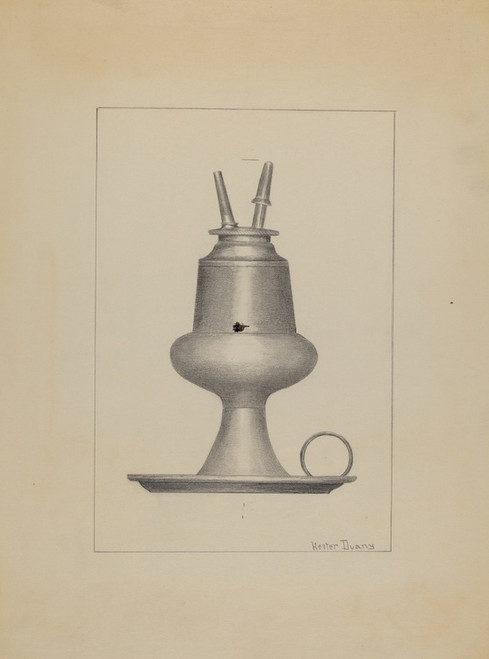 Digital Print - Lamp by Hester Duany