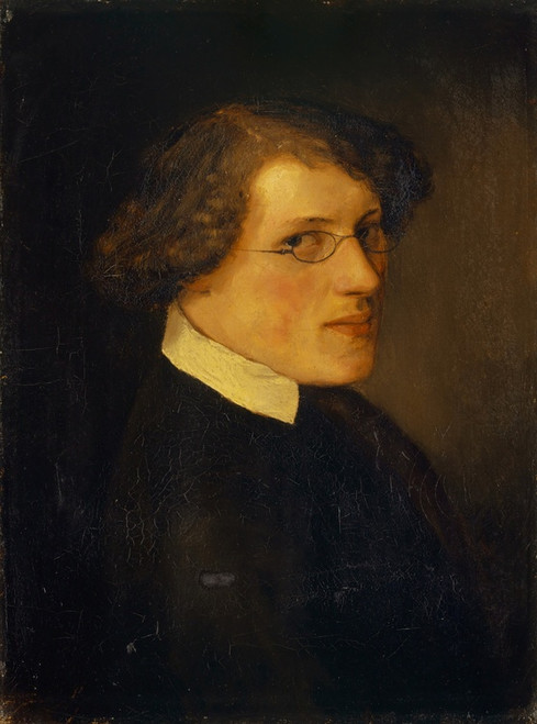 Digital Print - Portrait of Jakob Mhly by Arnold Bcklin
