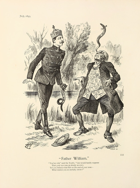 Digital Print - Father William by Sir John Tenniel