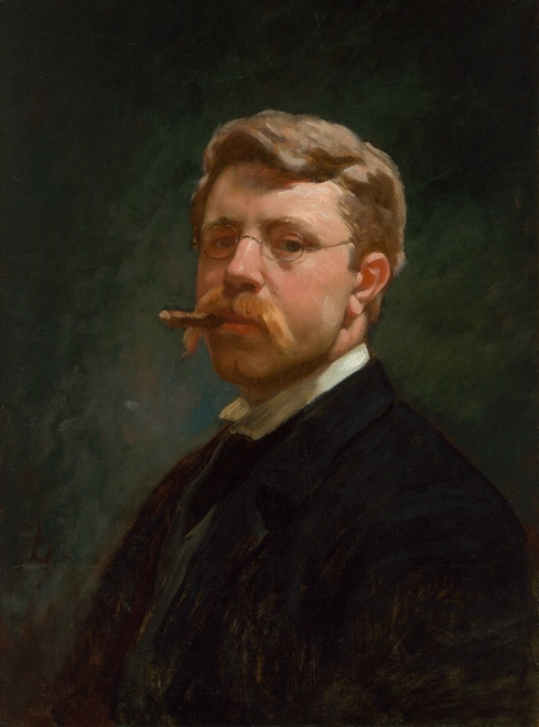 Digital Print - Self-Portrait by Frank Duveneck