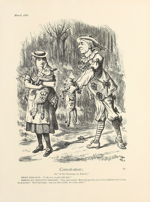 Digital Print - Consol-ation by Sir John Tenniel Digital Print - Consol-ation by Sir John Tenniel