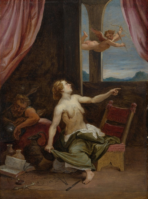 Digital Print - Old Age in Search of Youth by David Teniers The Younger
