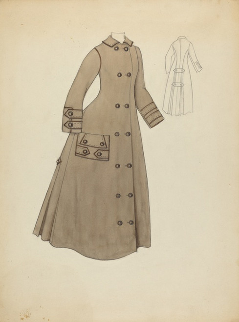 Digital Print - Coat by Roberta Spicer
