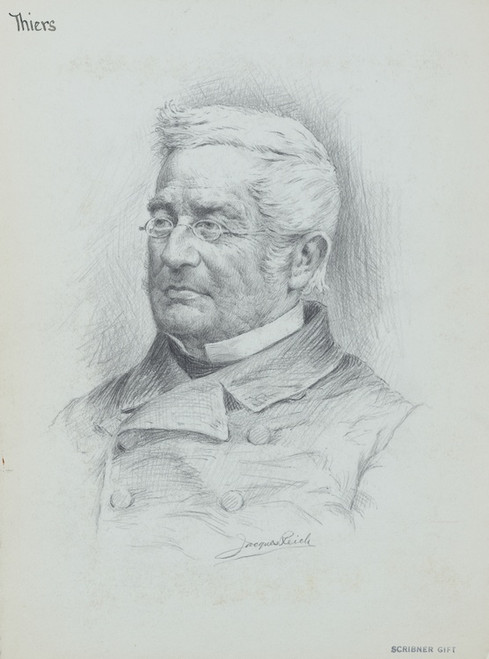 Digital Print - Louis Adolphe Thiers by Jacques Reich