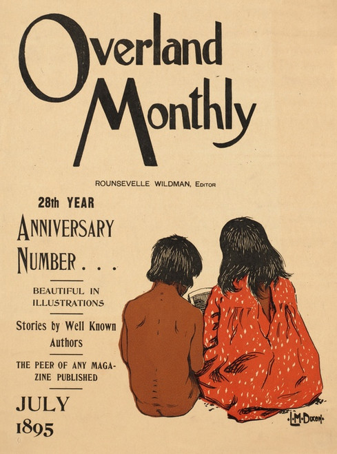 Digital Print - Overland monthly, 28th year anniversary number... July 1895 by Maynard Dixon