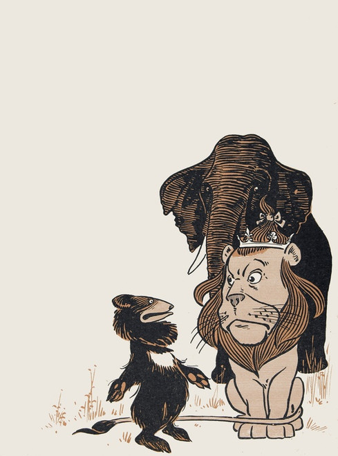 Digital Print - The wonderful Wizard of Oz Pl 5 by William Wallace Denslow