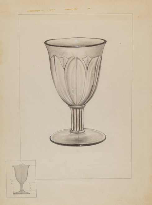 Digital Print - Goblet by Philip Johnson