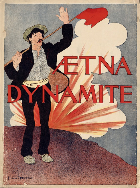 Digital Print - Aetna dynamite by Edward Penfield