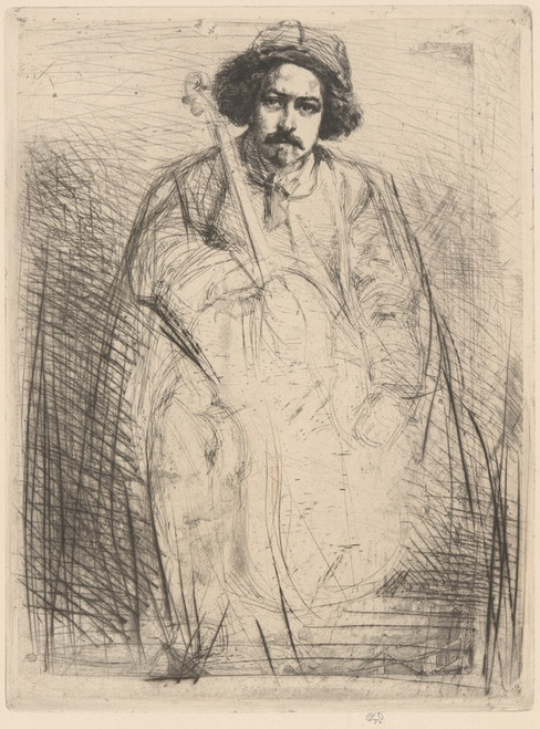 Digital Print - Becquet by James Abbott McNeill Whistler