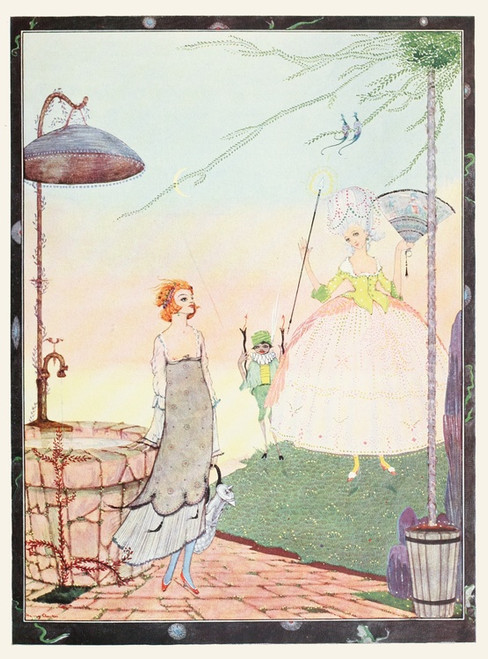 Digital Print - Am i come hither to serve you with water, pray by Harry Clarke