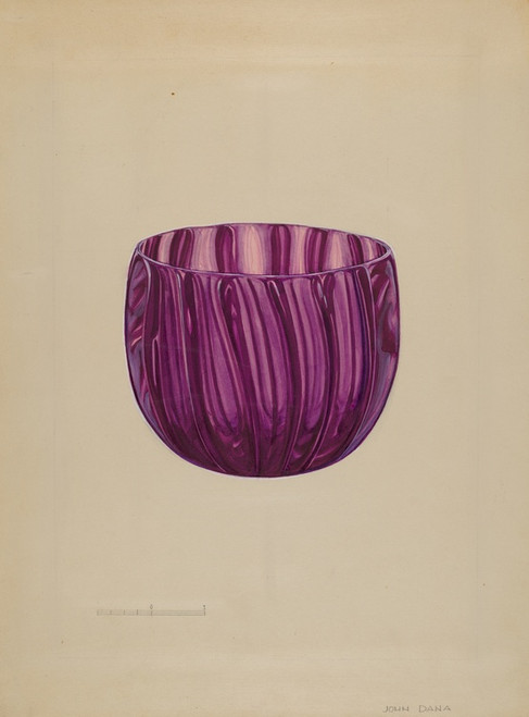 Digital Print - Finger Bowl by John Dana