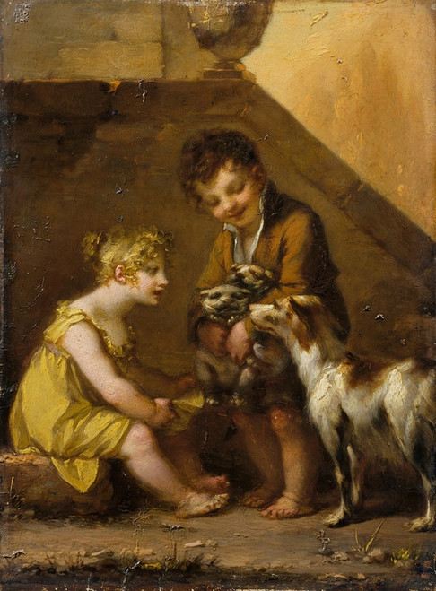 Digital Print - Puppies by Pierre-Paul Prud'hon