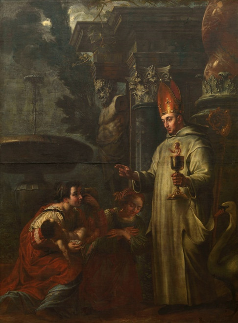 Digital Print - Miracle of Saint Hugh of Lincoln by Jan Erasmus Quellinus