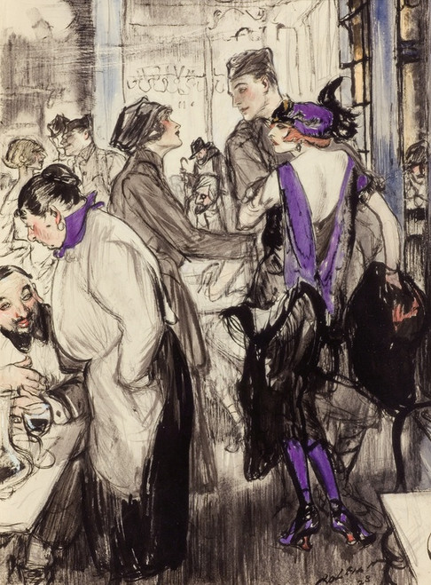 Digital Print - New Wine by Henry Patrick Raleigh