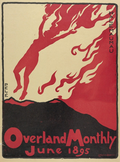 Digital Print - Overland Monthly , June by Maynard Dixon