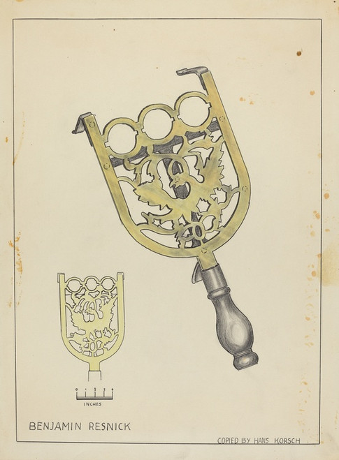 Digital Print - Trivet by Hans Korsch Digital Print - Trivet by Hans Korsch