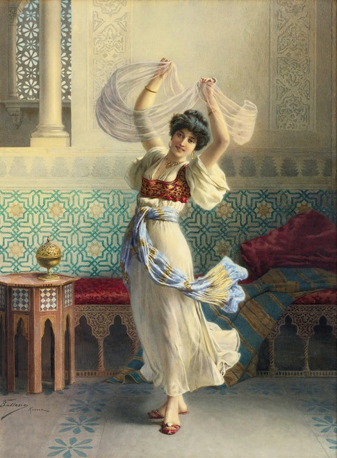 Digital Print - The Dance Of The Veils by Francesco Ballesio