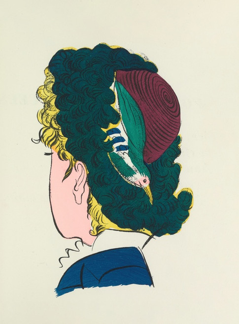 Digital Print - Madrigaux pl 24 by Raoul Dufy