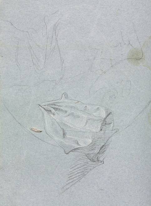 Digital Print - Drapery study by Francesco Lorenzi