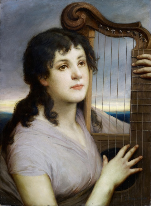 Digital Print - Mignon by Gabriel von Max
