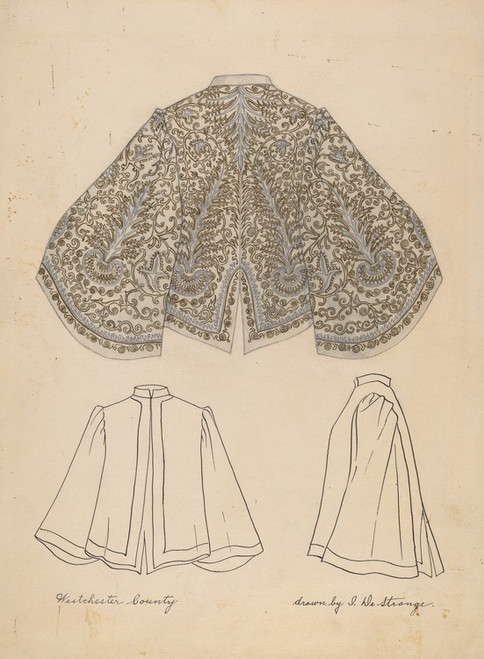 Digital Print - Embroidered Jacket by Isabelle De Strange Digital Print - Embroidered Jacket by Isabelle De Strange
