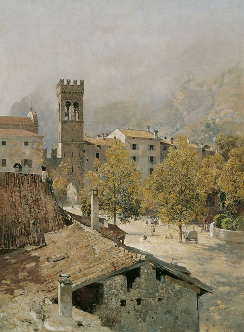 Digital Print - Porta San Michele in Riva by Robert Russ