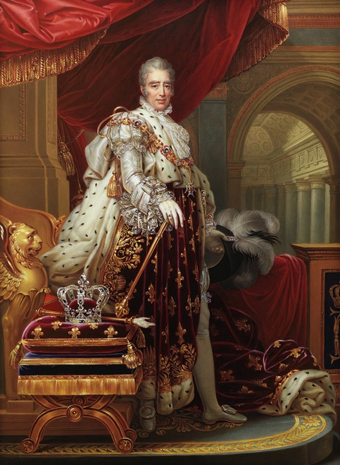 Digital Print - Charles X (17571836), King of France by Henry Bone