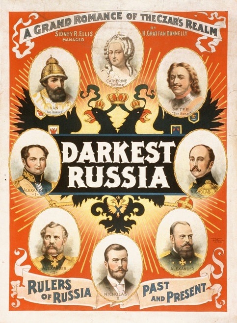 Digital Print - Darkest Russia a grand romance of the Czar's realm. by Strobridge & Co. Lith.