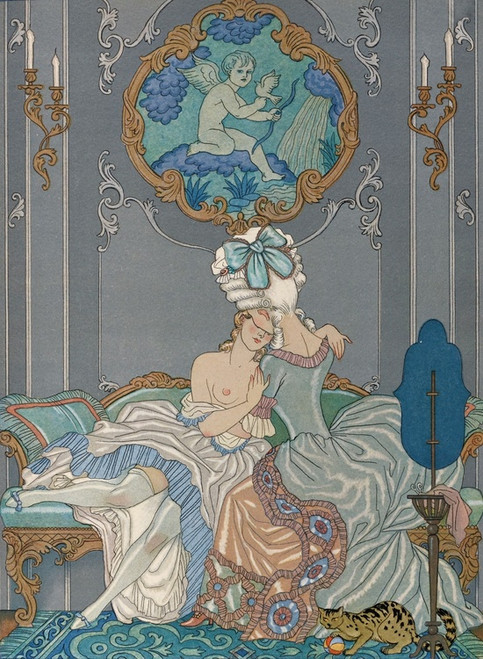 Digital Print - Liaisons dangereuses by George Barbier