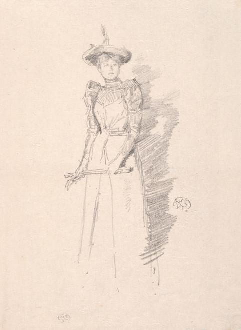 Digital Print - Gants de Suede by James Abbott McNeill Whistler