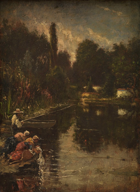Digital Print - Washerwomen by Thomas Couture
