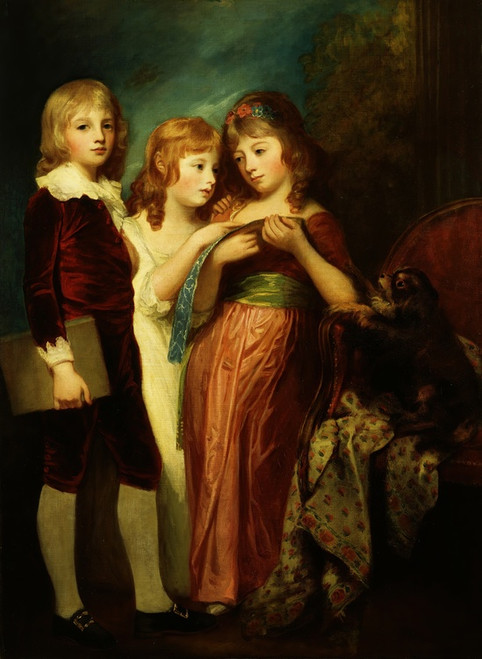 Digital Print - The Hartley Children by George Romney