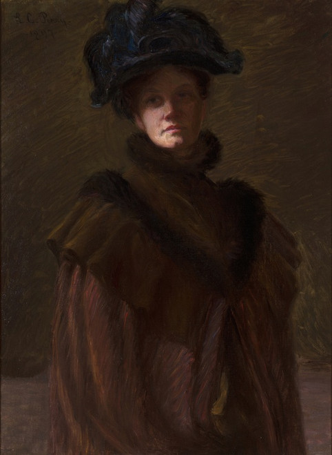 Digital Print - Self Portrait by Lilla Cabot Perry