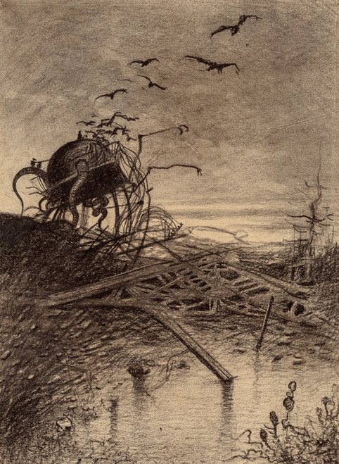 Digital Print - Wrecked Martian Handler by Henrique Alvim Corra