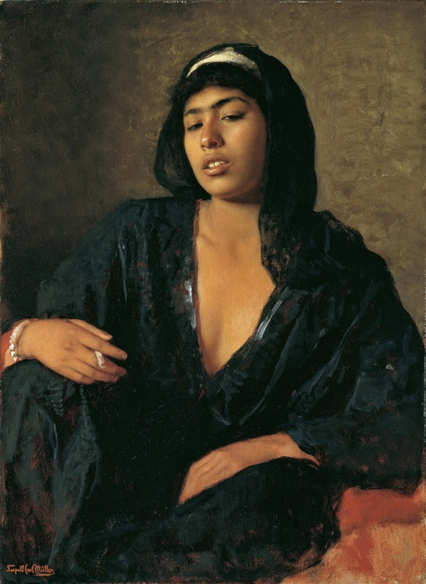 Digital Print - Nefusa by Leopold Carl Mller